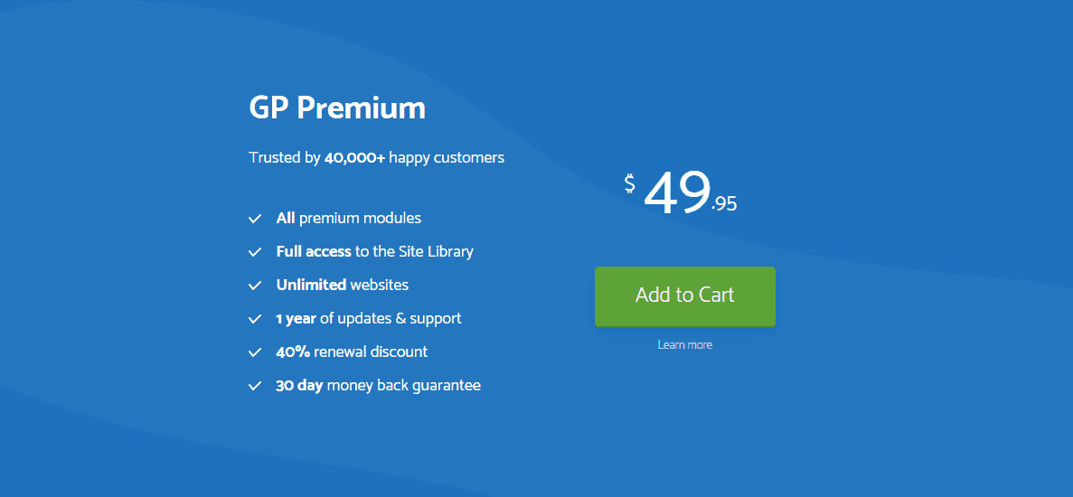 generatepress premium pricing