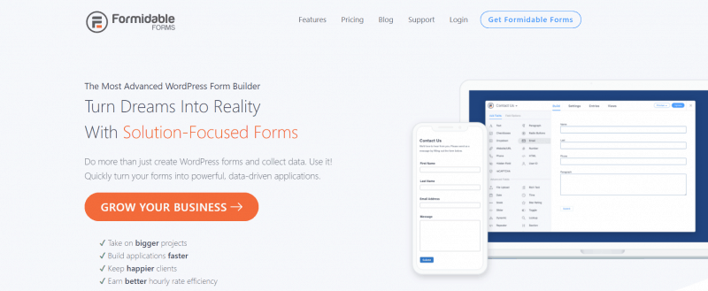 How To Create a Contact Form Using Formidable Forms