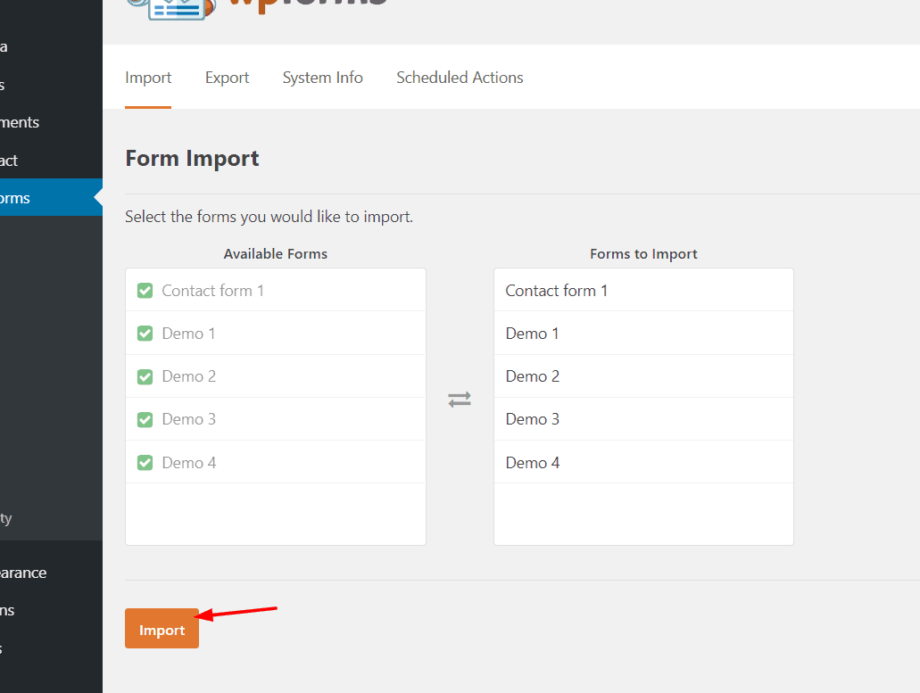 import forms